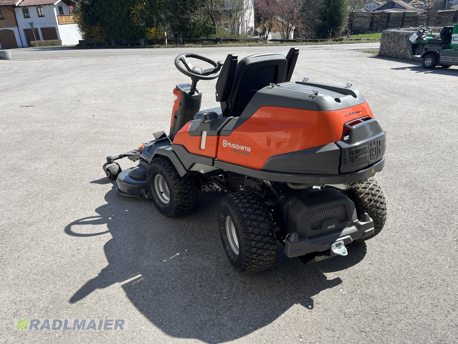 Rasentraktor typu Husqvarna Rider 420TsX AWD, Gebrauchtmaschine w Babensham (Zdjęcie 5)