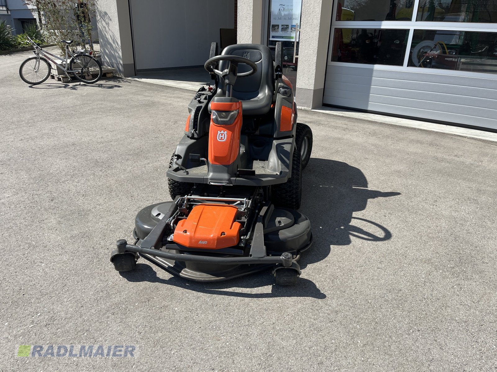 Rasentraktor typu Husqvarna Rider 420TsX AWD, Gebrauchtmaschine w Babensham (Zdjęcie 8)