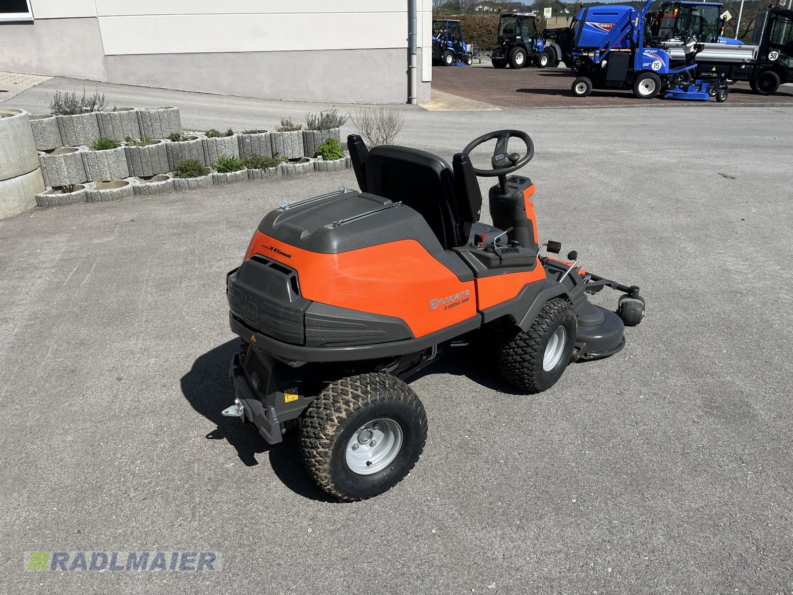 Rasentraktor typu Husqvarna Rider 420TsX AWD, Gebrauchtmaschine w Babensham (Zdjęcie 9)