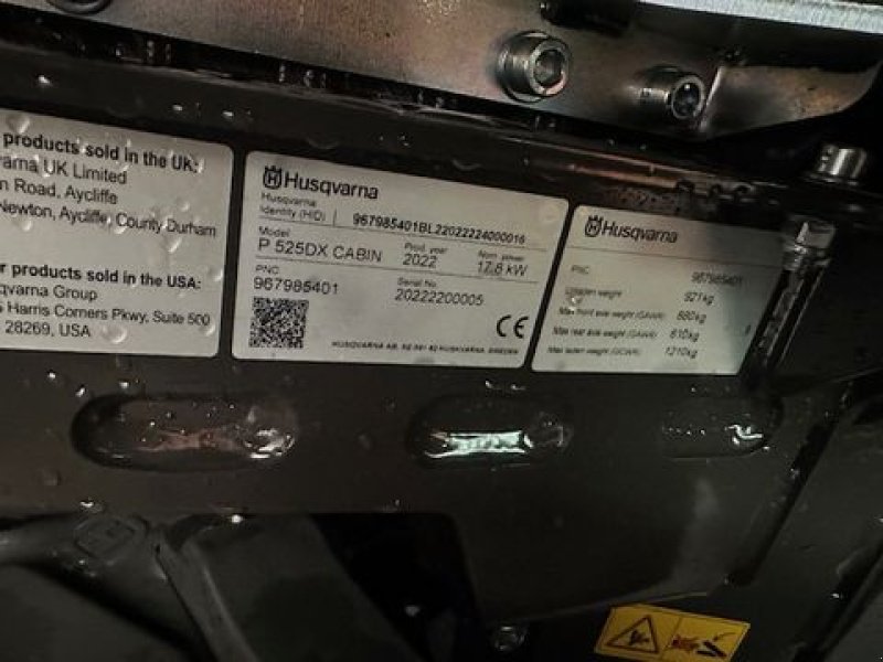 Rasentraktor του τύπου Husqvarna Rider P525DX mit Kabine und 155Xcm Mähdeck, Neumaschine σε Tamsweg (Φωτογραφία 12)