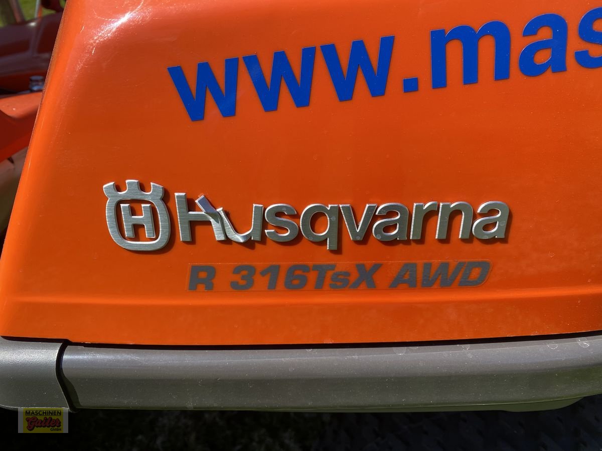 Rasentraktor typu Husqvarna Rider  R 316TsX AWD, Neumaschine v Kötschach (Obrázek 13)
