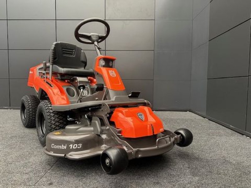 Rasentraktor des Typs Husqvarna Rider R216TC AWD mit 103cm Mähdeck 16PS, Neumaschine in Tamsweg (Bild 4)