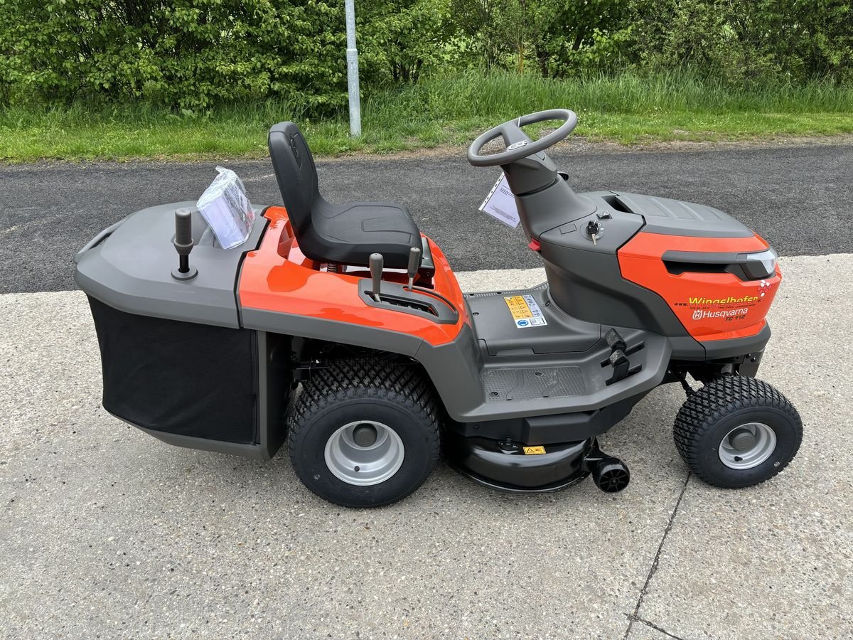 Rasentraktor a típus Husqvarna TC 112, Neumaschine ekkor: Starrein (Kép 9)