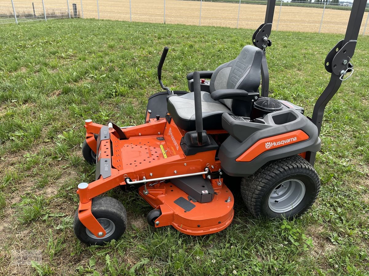 Rasentraktor des Typs Husqvarna Zero Turn Z 448 FRÜHBEZUGSAKTION, Neumaschine in Burgkirchen (Bild 8)
