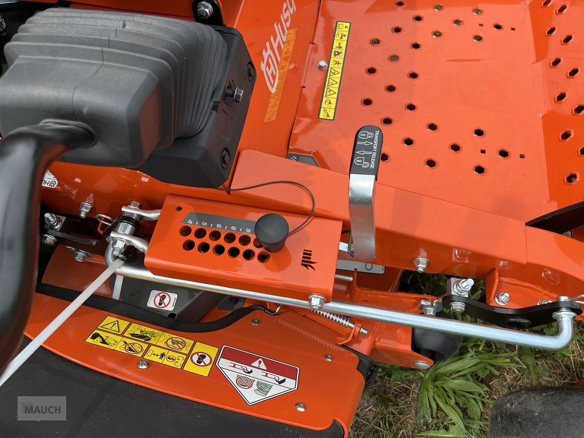 Rasentraktor des Typs Husqvarna Zero Turn Z 448 FRÜHBEZUGSAKTION, Neumaschine in Burgkirchen (Bild 12)