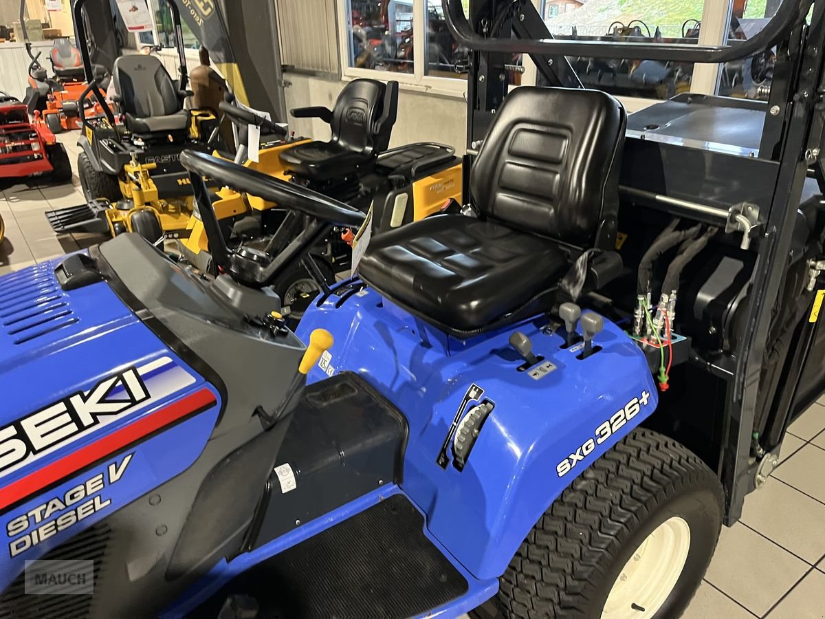 Rasentraktor des Typs Iseki SGX 326 + mit Hochentleerung Dieselmotor, Gebrauchtmaschine in Burgkirchen (Bild 3)