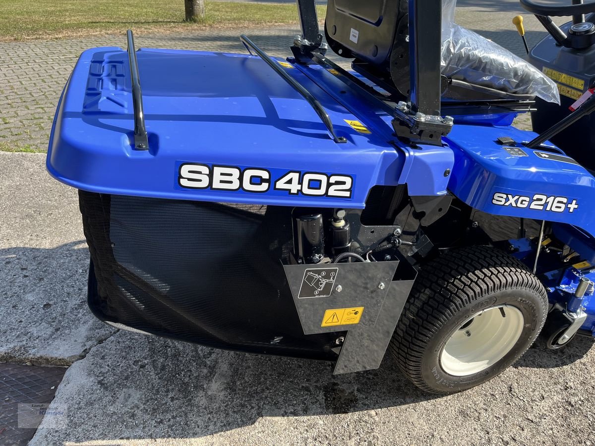 Rasentraktor des Typs Iseki SXG 216 2-Zyl. Diesel,  elektrischer Entleerung, Neumaschine in Teisendorf (Bild 5)