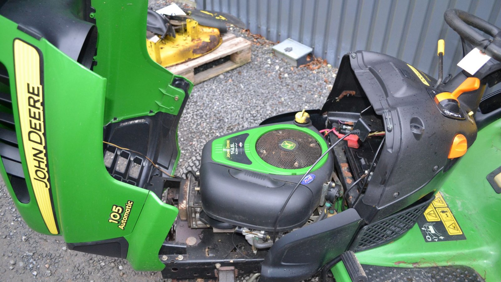 Rasentraktor za tip John Deere 105 Automatic, Gebrauchtmaschine u Glamsbjerg (Slika 9)