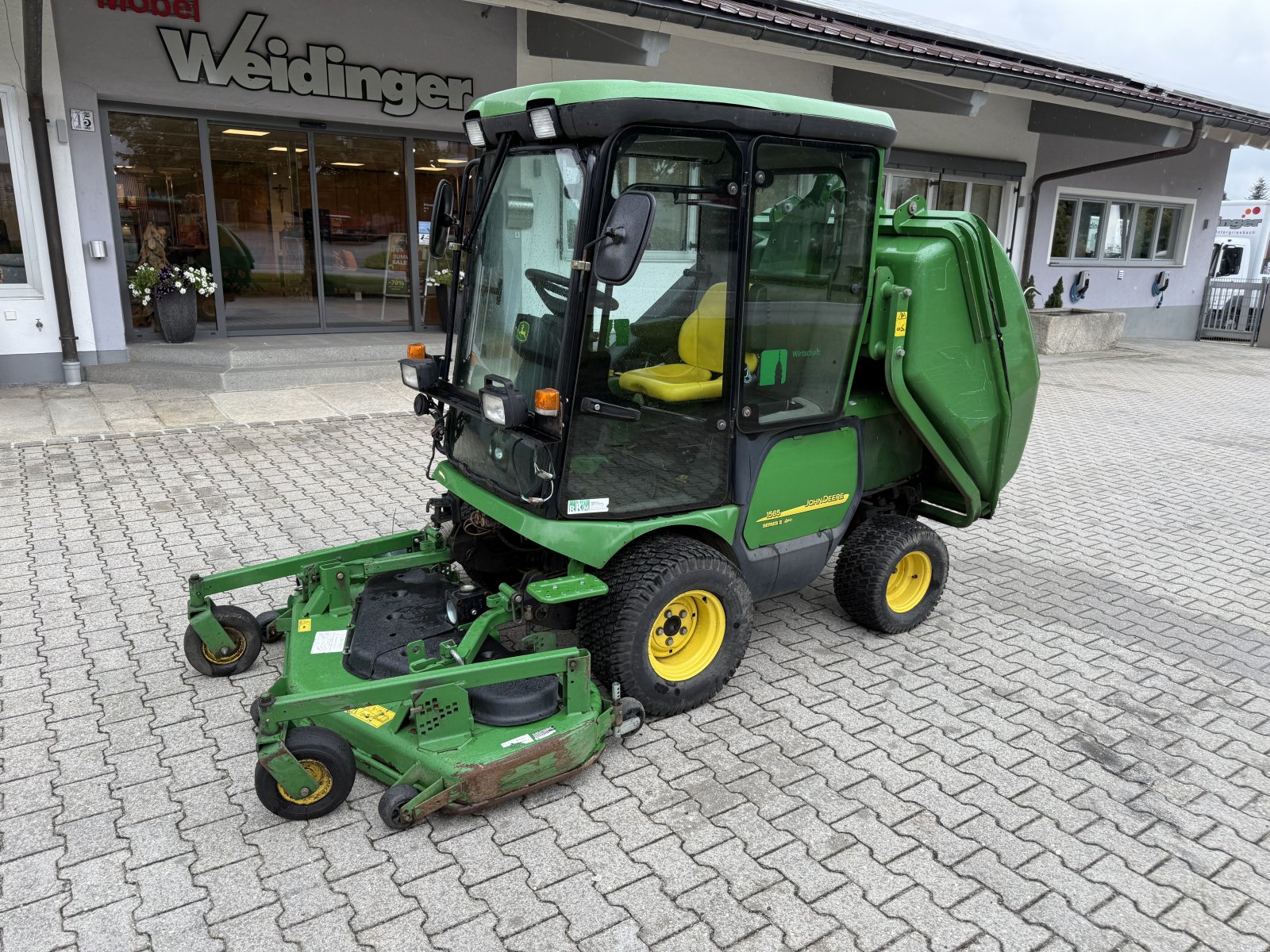 Rasentraktor типа John Deere 1565 Series 2 Kabine Klima, Gebrauchtmaschine в Neureichenau (Фотография 1)