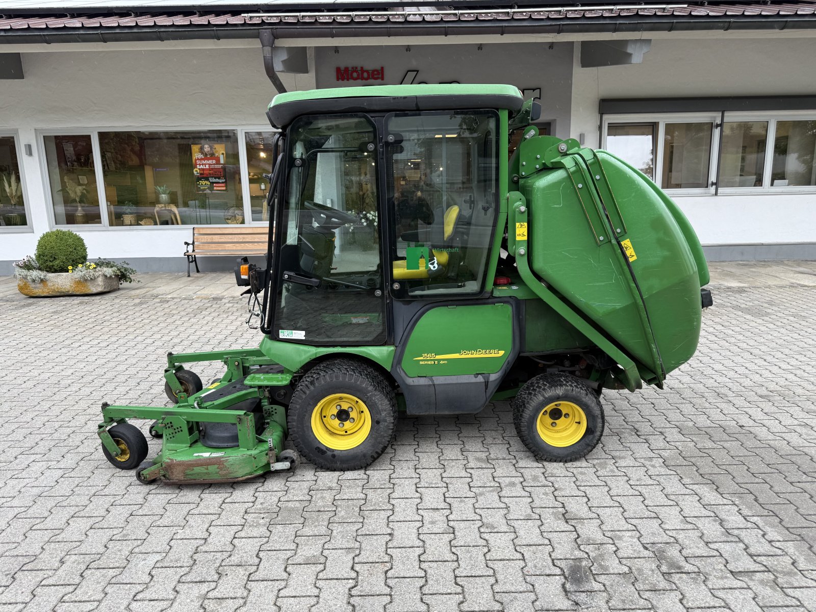 Rasentraktor типа John Deere 1565 Series 2 Kabine Klima, Gebrauchtmaschine в Neureichenau (Фотография 2)