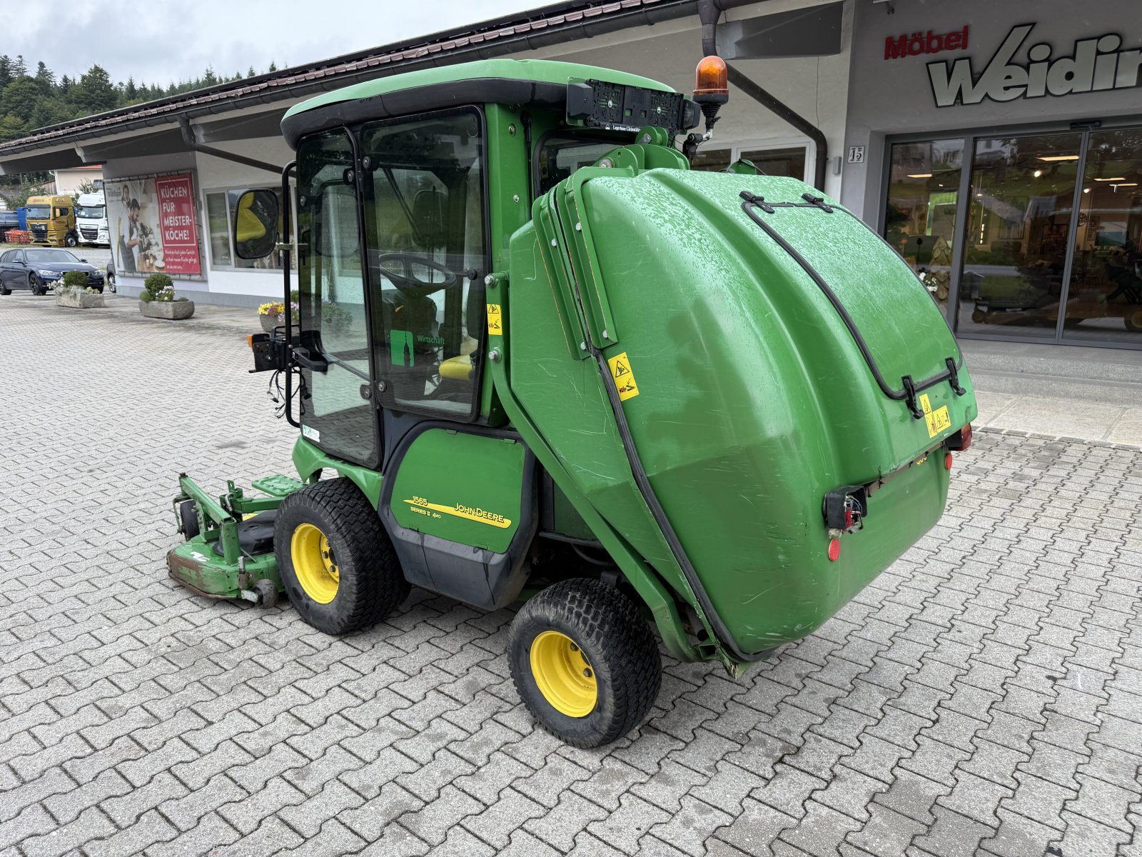 Rasentraktor типа John Deere 1565 Series 2 Kabine Klima, Gebrauchtmaschine в Neureichenau (Фотография 14)