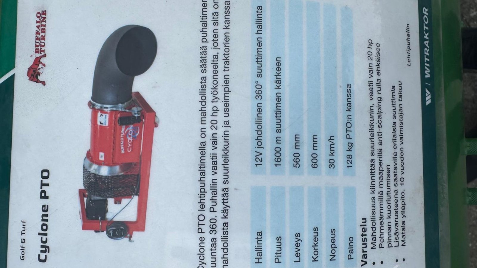 Rasentraktor des Typs John Deere 1575, Gebrauchtmaschine in Middelfart (Bild 12)