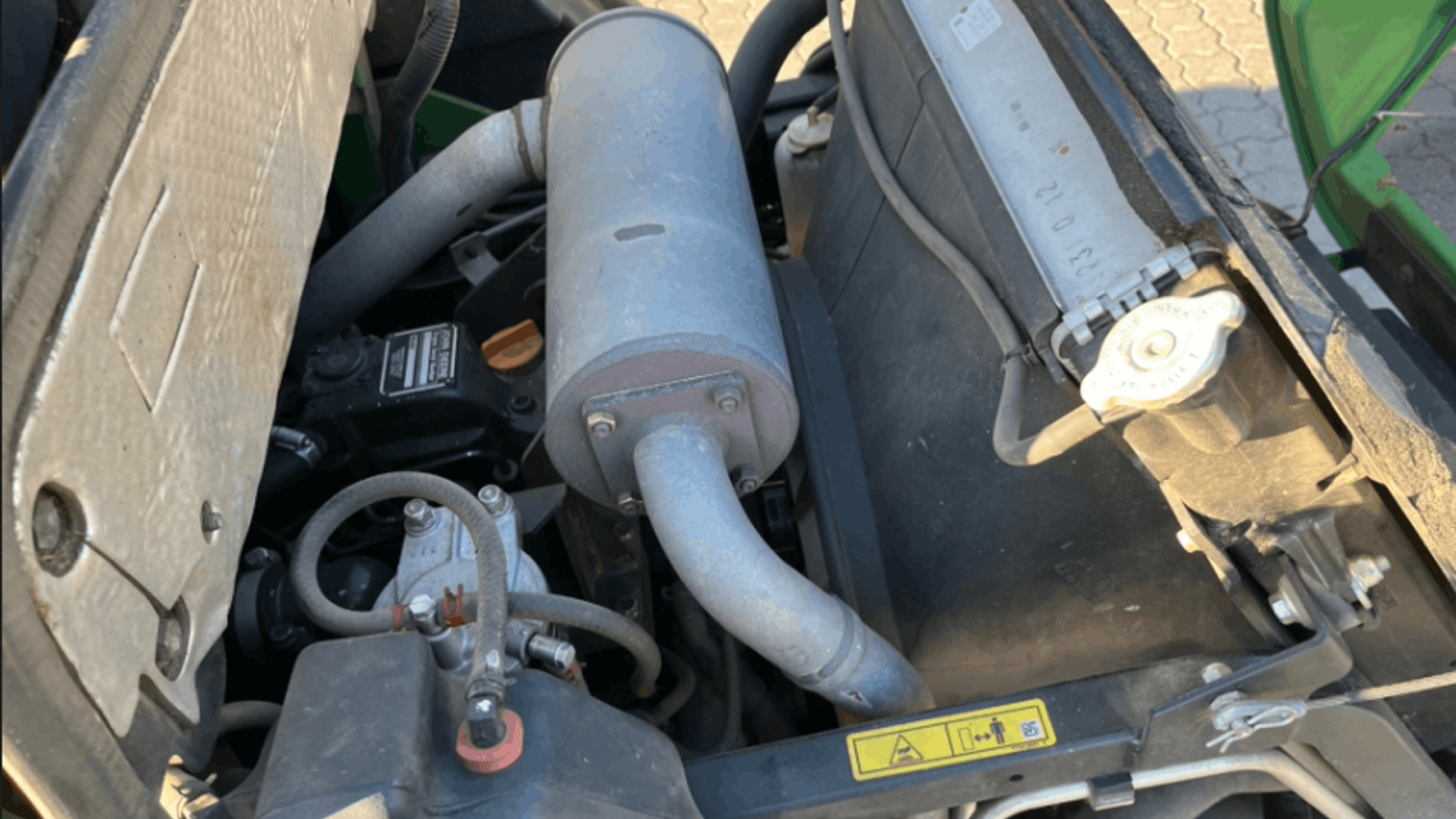 Rasentraktor typu John Deere 1580, Gebrauchtmaschine v Randers NØ (Obrázek 5)