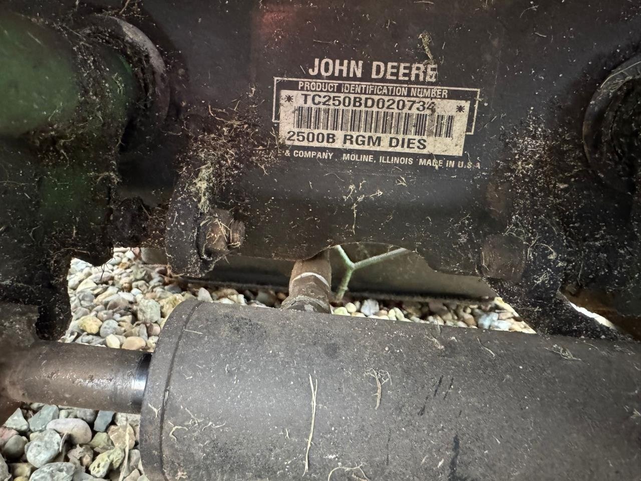 Rasentraktor des Typs John Deere 2500 B, Gebrauchtmaschine in Bramming (Bild 8)