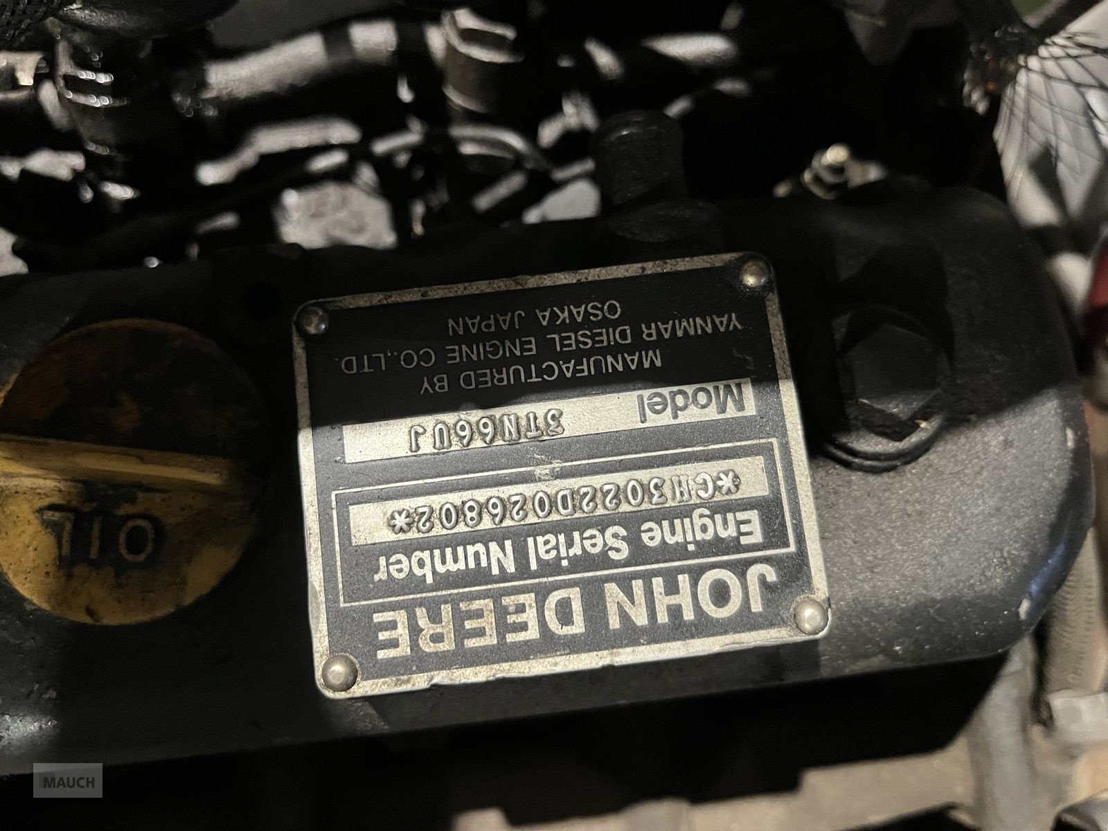 Rasentraktor a típus John Deere 332 mit Schneeschild 3 Zylinder Diesel, Gebrauchtmaschine ekkor: Burgkirchen (Kép 18)