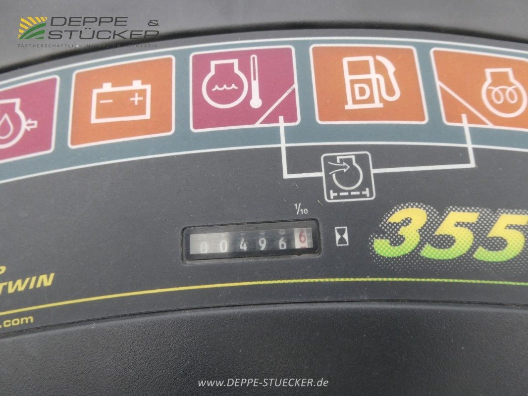 Rasentraktor des Typs John Deere 355D mit 48C, Gebrauchtmaschine in Lauterberg/Barbis (Bild 5)