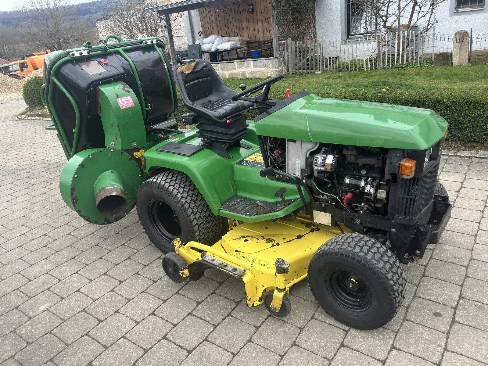 Rasentraktor типа John Deere 455, Gebrauchtmaschine в Höttingen (Фотография 2)