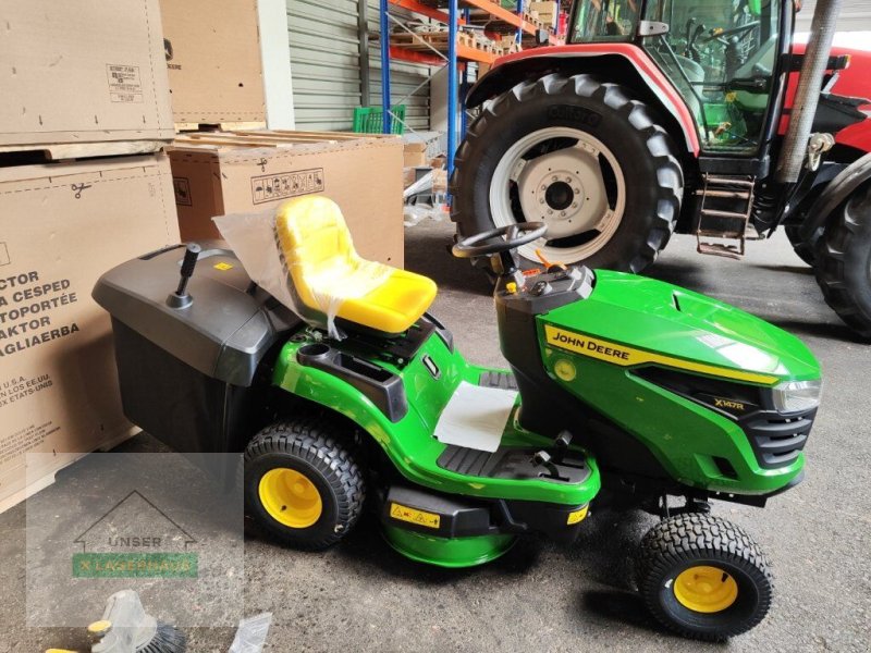 Rasentraktor des Typs John Deere JOHN DEERE X147R, Neumaschine in Aschbach (Bild 1)