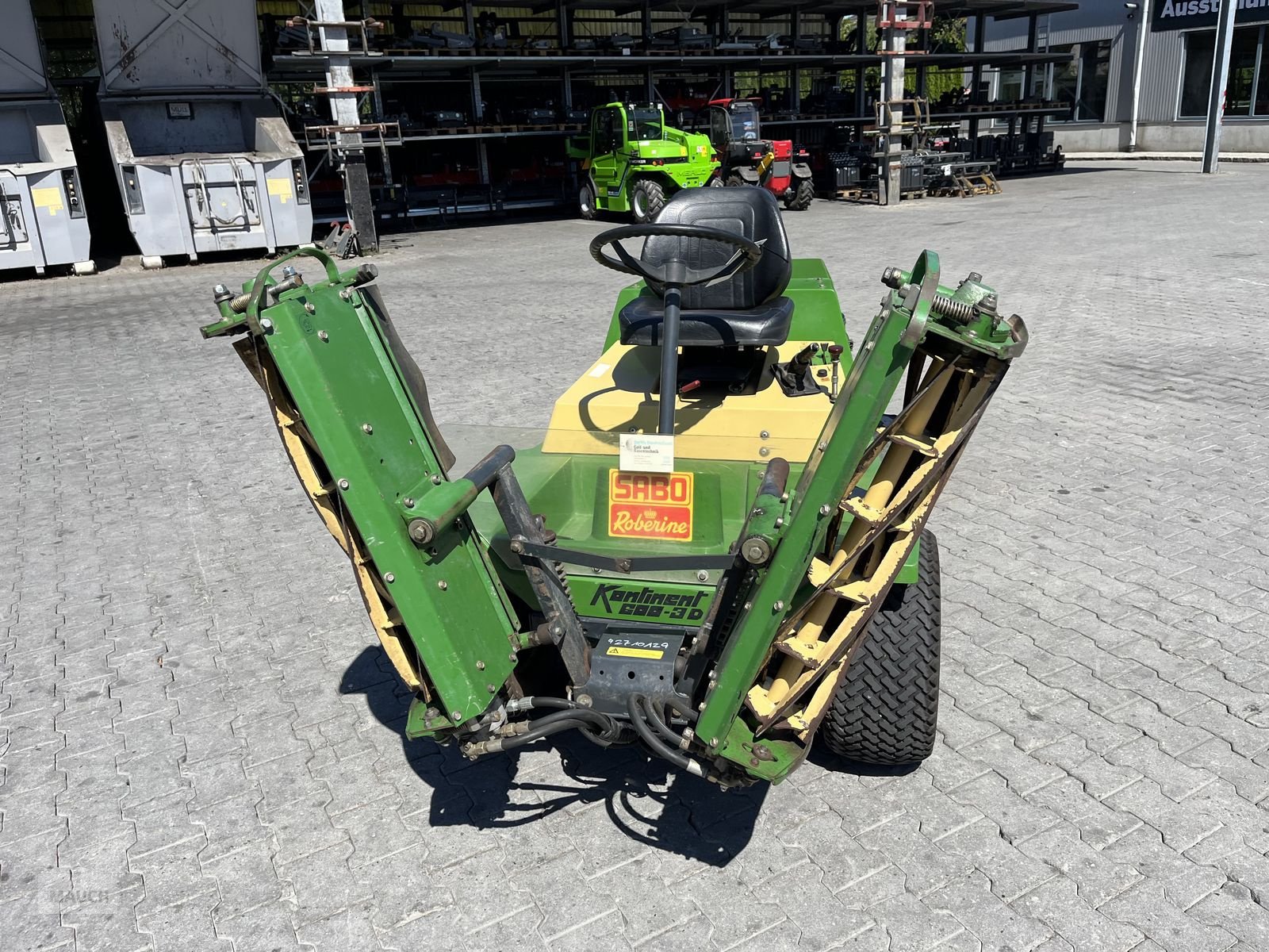 Rasentraktor des Typs John Deere Spindelmäher Kontinent GOD 3D, Gebrauchtmaschine in Burgkirchen (Bild 2)