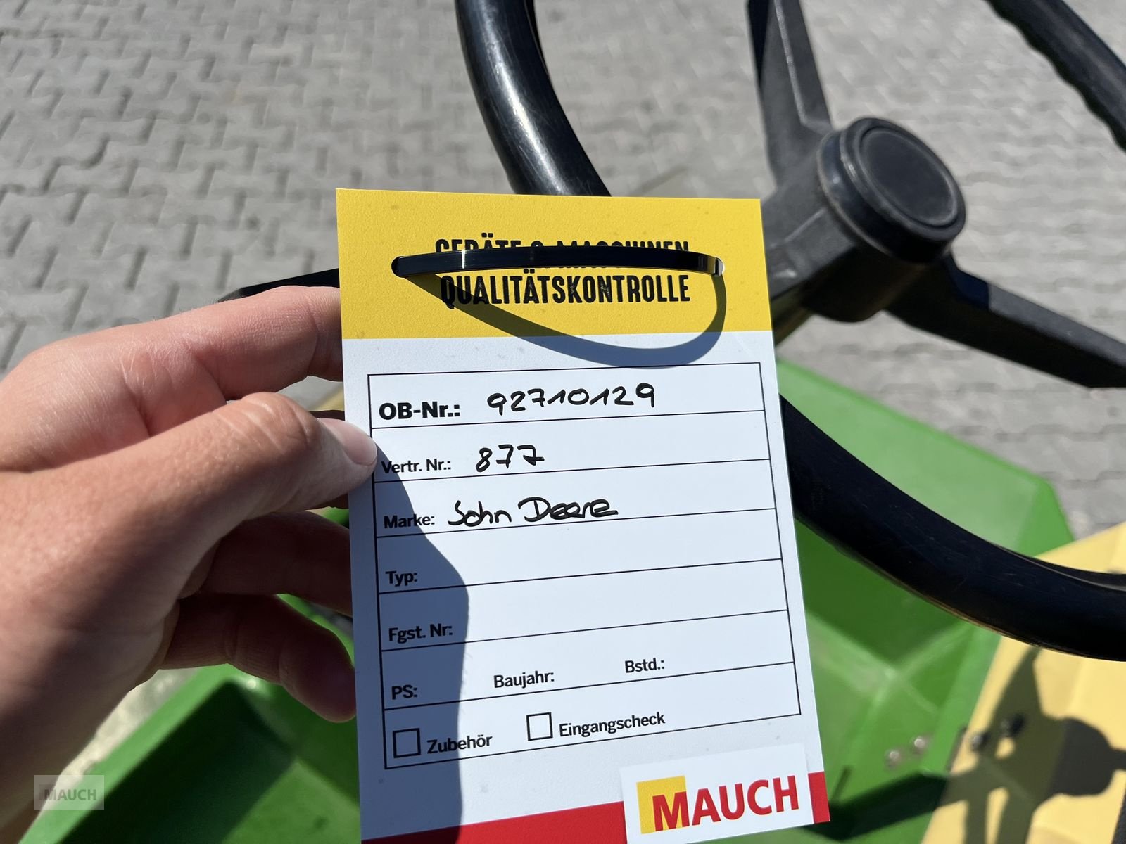 Rasentraktor des Typs John Deere Spindelmäher Kontinent GOD 3D, Gebrauchtmaschine in Burgkirchen (Bild 21)