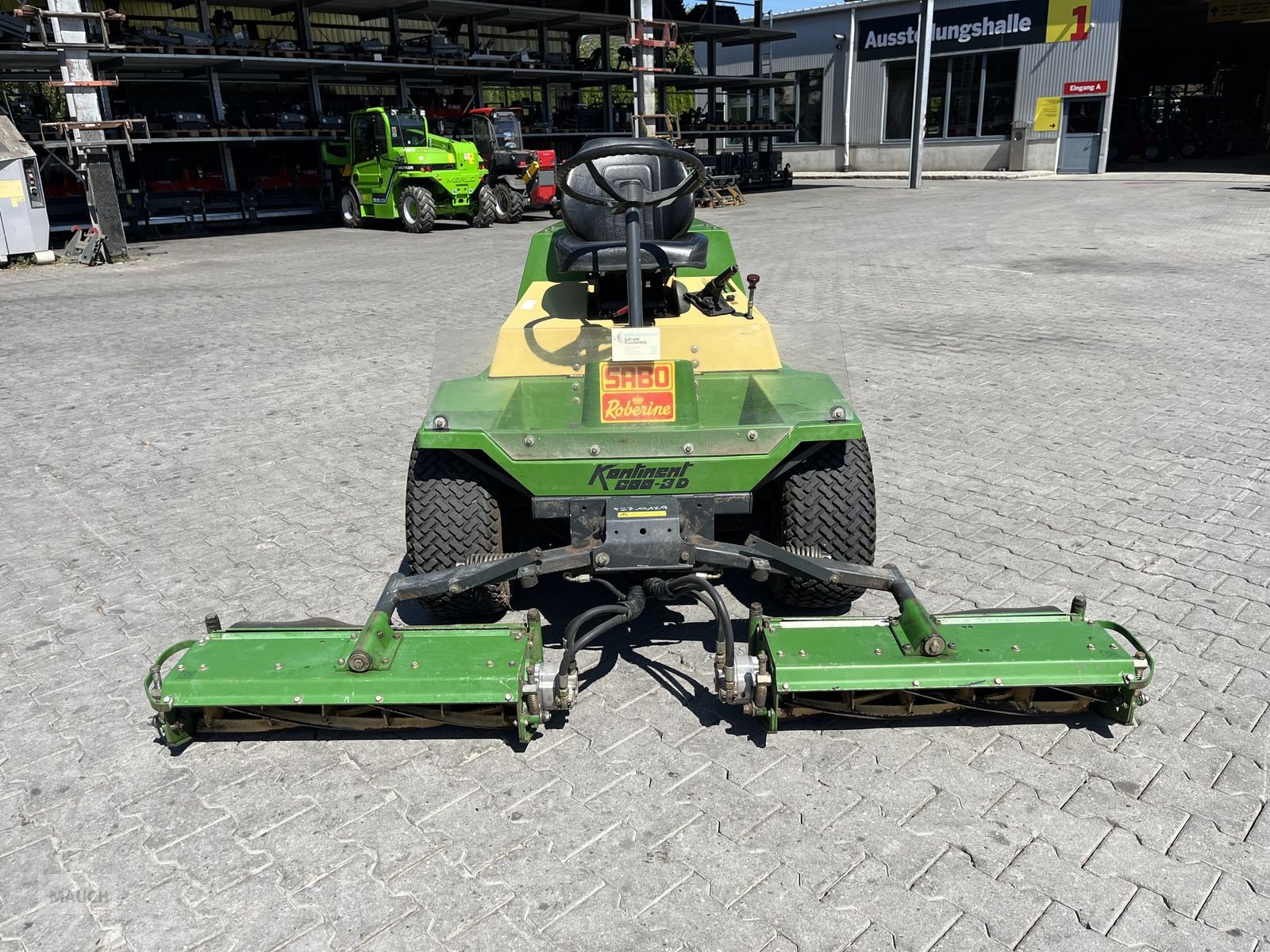 Rasentraktor des Typs John Deere Spindelmäher Kontinent GOD 3D, Gebrauchtmaschine in Burgkirchen (Bild 19)