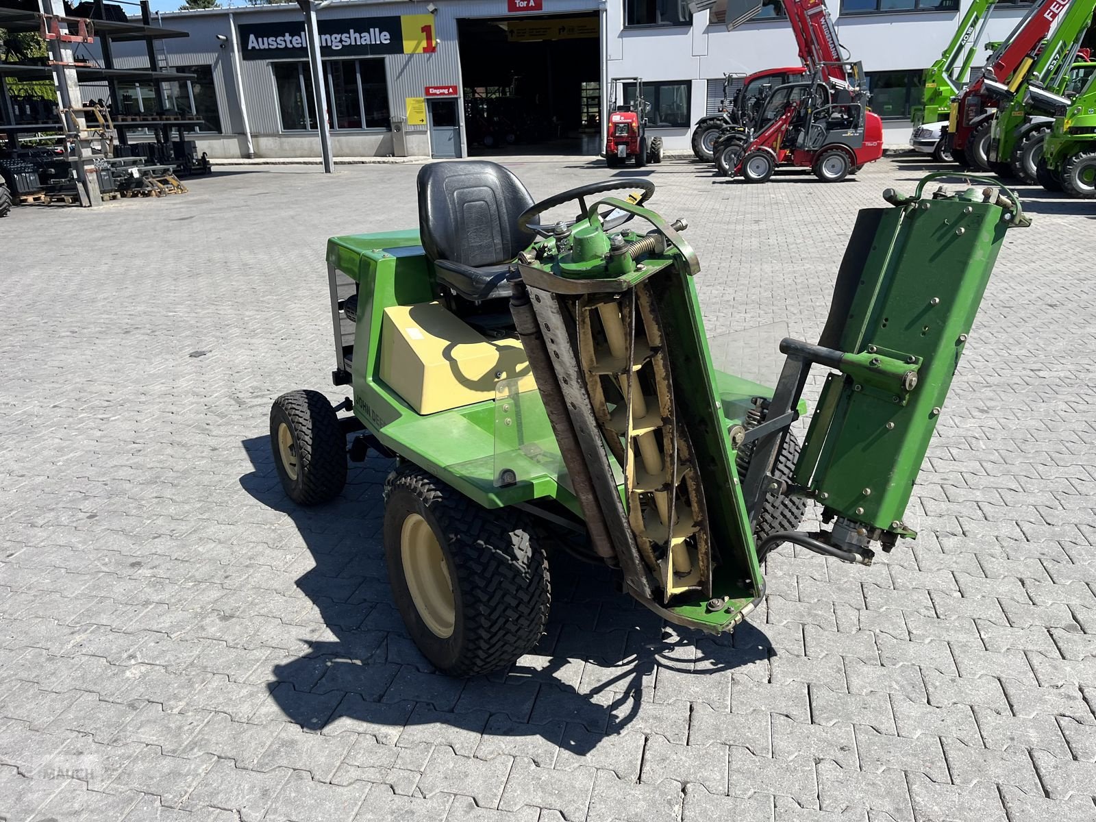 Rasentraktor des Typs John Deere Spindelmäher Kontinent GOD 3D, Gebrauchtmaschine in Burgkirchen (Bild 8)