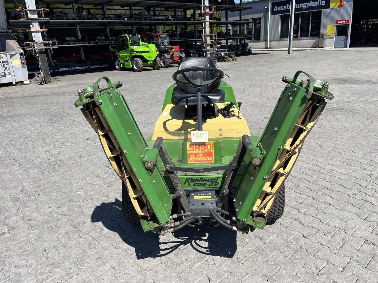 Rasentraktor des Typs John Deere Spindelmäher Kontinent GOD 3D, Gebrauchtmaschine in Burgkirchen (Bild 1)