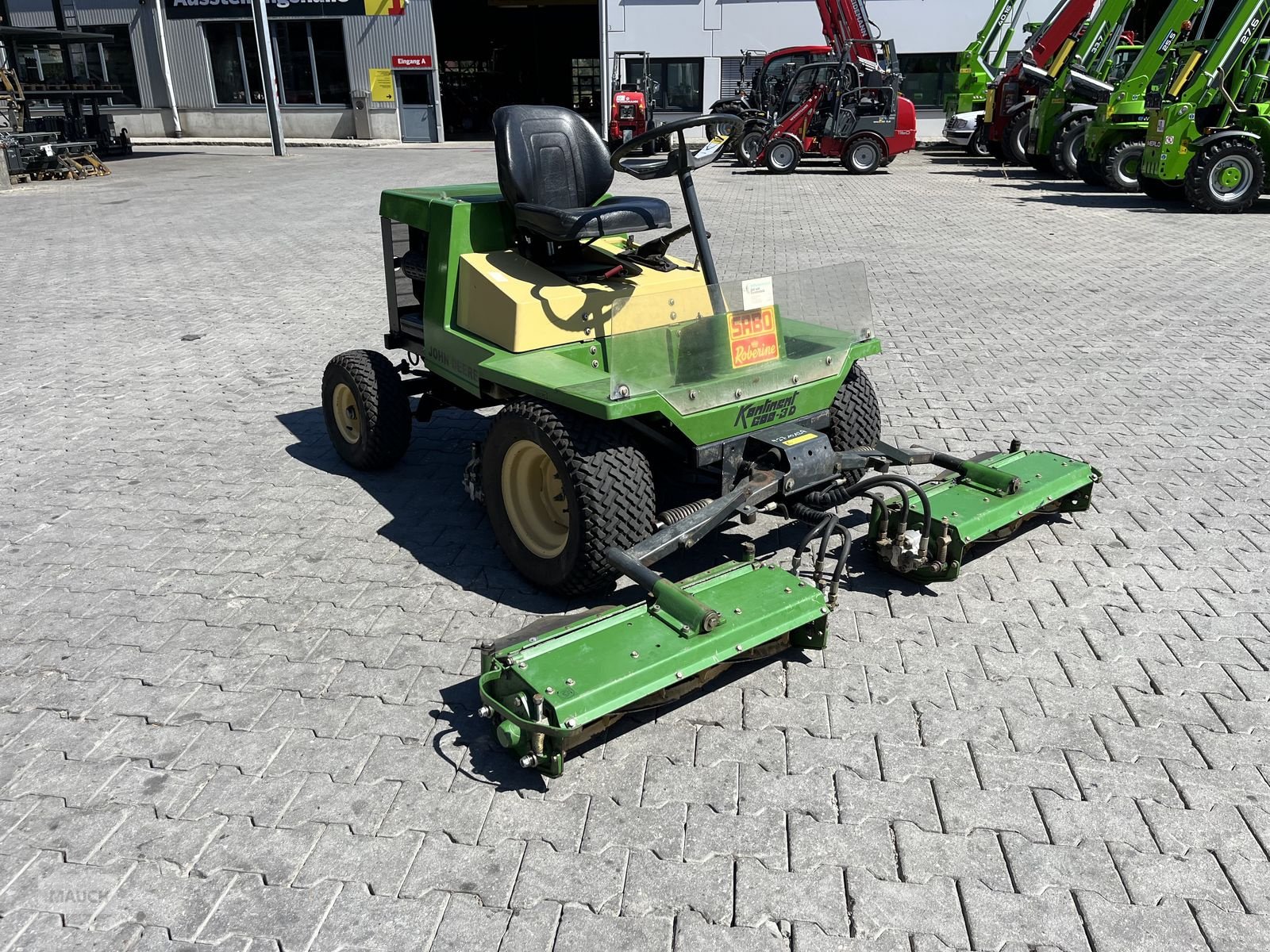 Rasentraktor des Typs John Deere Spindelmäher Kontinent GOD 3D, Gebrauchtmaschine in Burgkirchen (Bild 18)