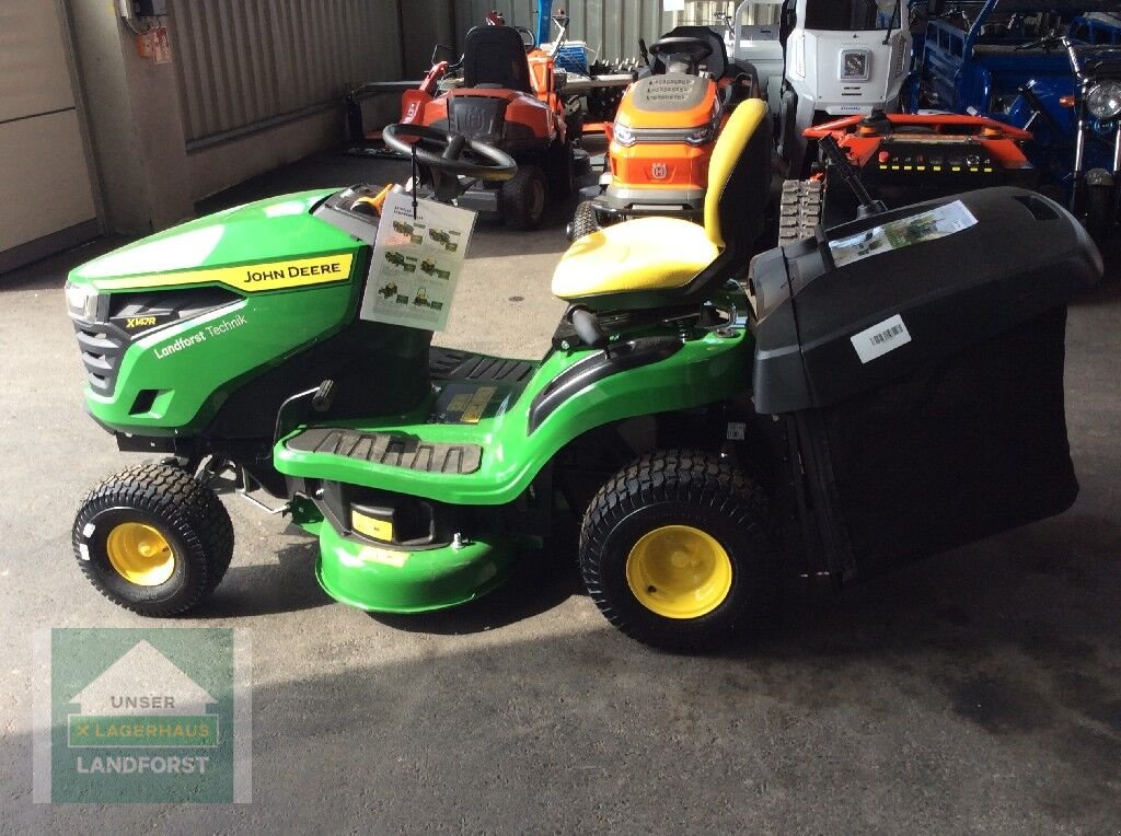 Rasentraktor Türe ait John Deere X 147 R, Neumaschine içinde Kobenz bei Knittelfeld (resim 7)