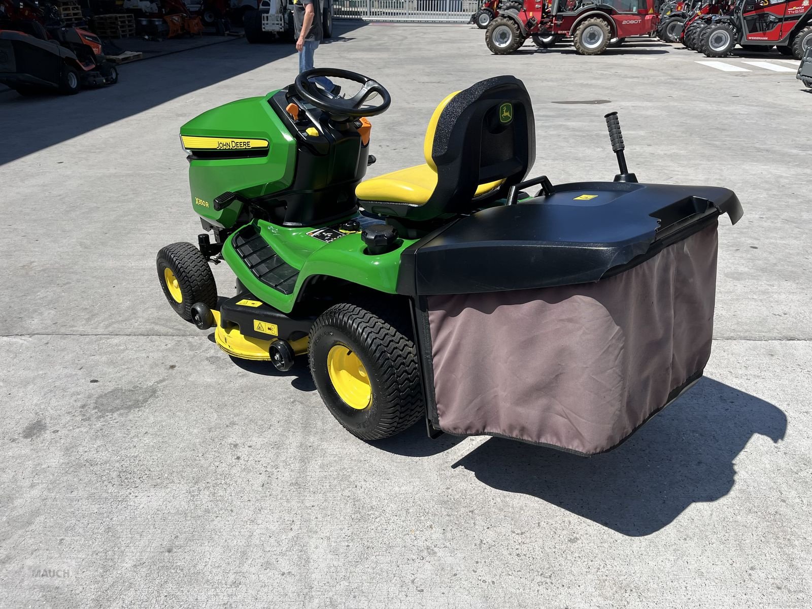 Rasentraktor typu John Deere X 350R nur 55h, Gebrauchtmaschine v Burgkirchen (Obrázek 8)