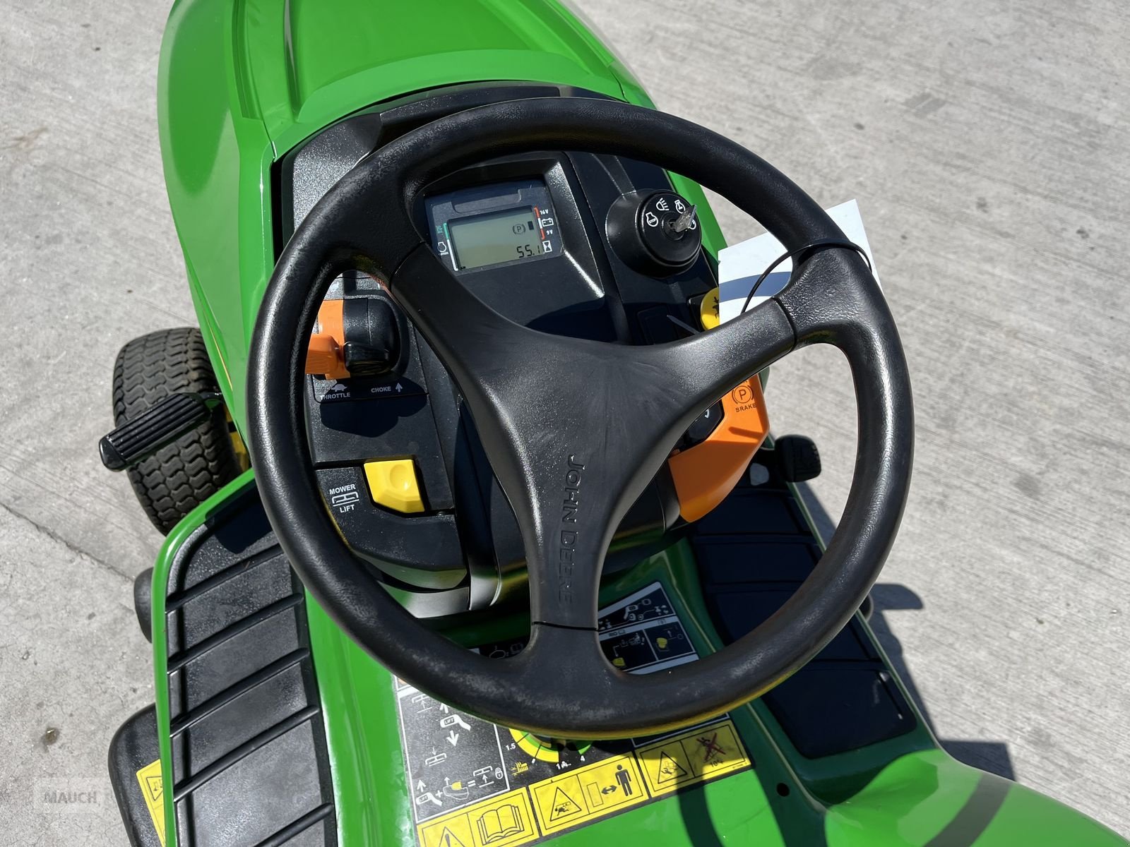 Rasentraktor typu John Deere X 350R nur 55h, Gebrauchtmaschine v Burgkirchen (Obrázek 14)