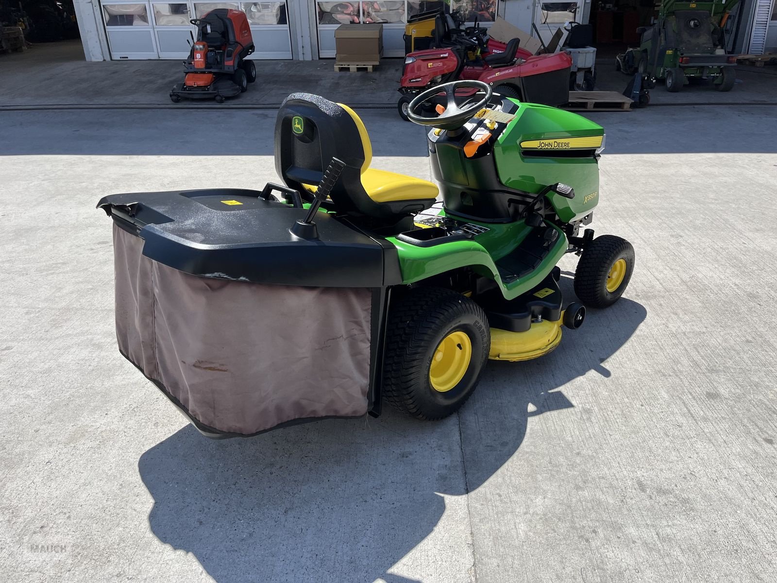 Rasentraktor typu John Deere X 350R nur 55h, Gebrauchtmaschine v Burgkirchen (Obrázek 10)