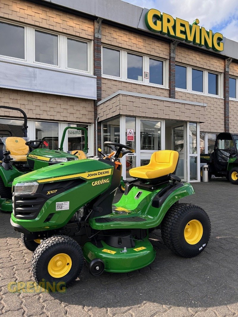 Rasentraktor типа John Deere X107, Gebrauchtmaschine в Wesseling-Berzdorf (Фотография 1)