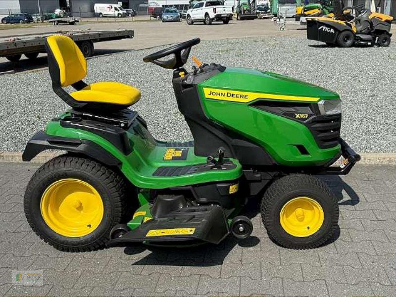 Rasentraktor a típus John Deere X167 RASENTRAKTOR, Neumaschine ekkor: Edewecht (Kép 3)