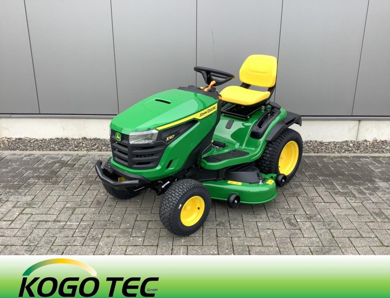 Rasentraktor a típus John Deere X167, Neumaschine ekkor: Greven (Kép 1)