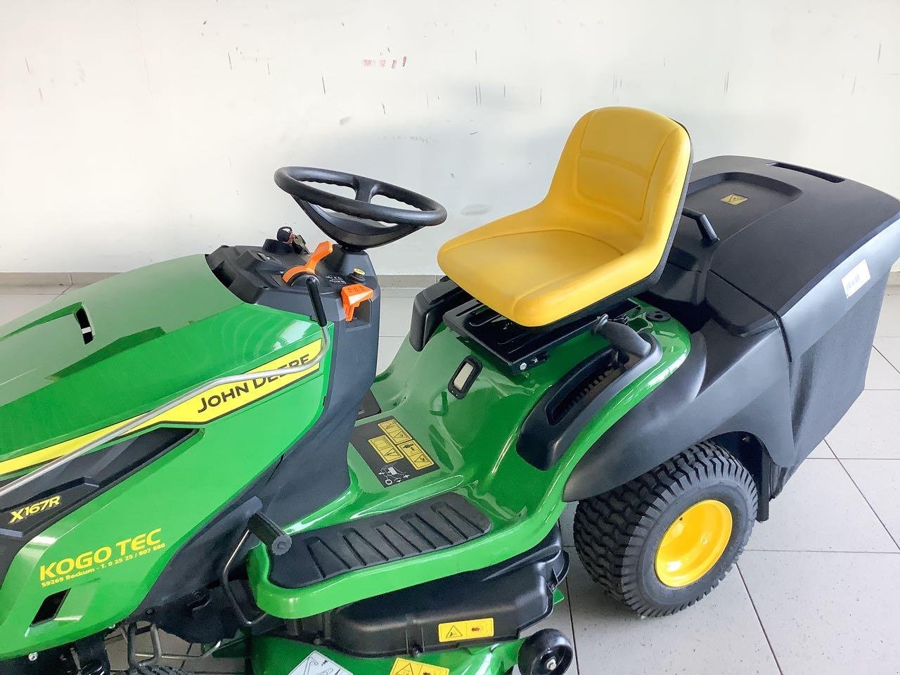 Rasentraktor a típus John Deere X167R m. Tielbürger tk520, Gebrauchtmaschine ekkor: Beckum (Kép 5)