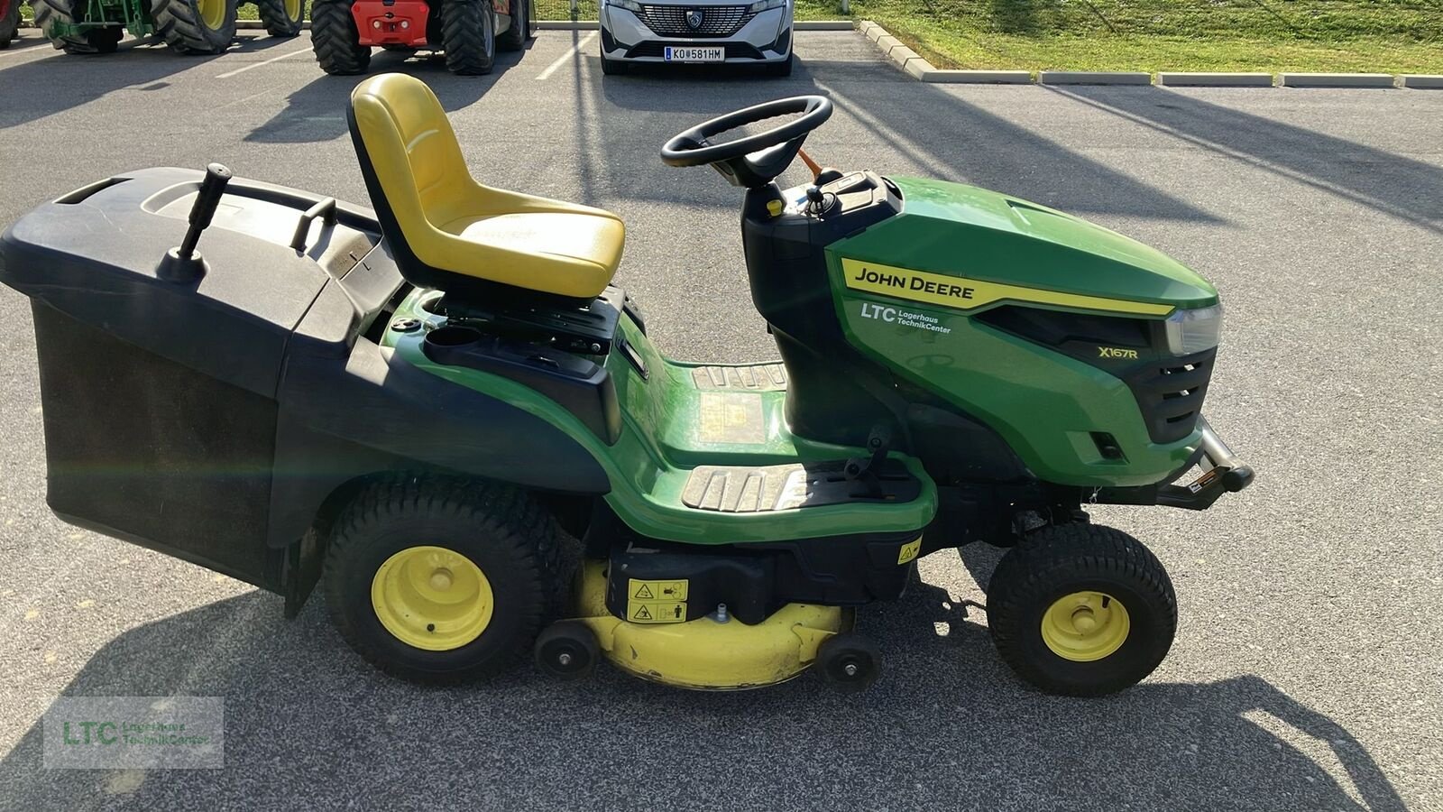 Rasentraktor a típus John Deere X167R, Vorführmaschine ekkor: Eggendorf (Kép 7)