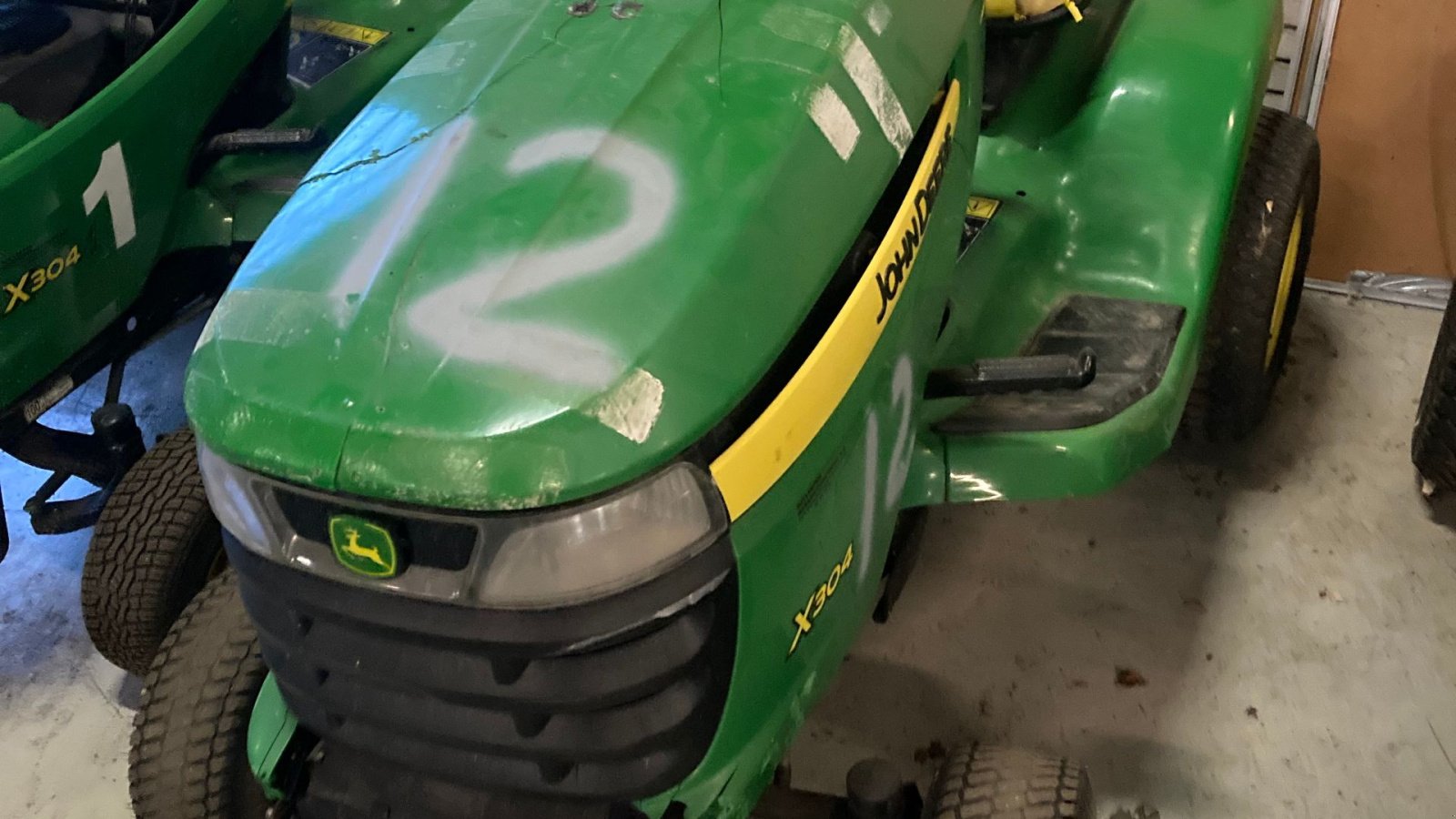 Rasentraktor typu John Deere X304, Gebrauchtmaschine v Søllested (Obrázek 1)