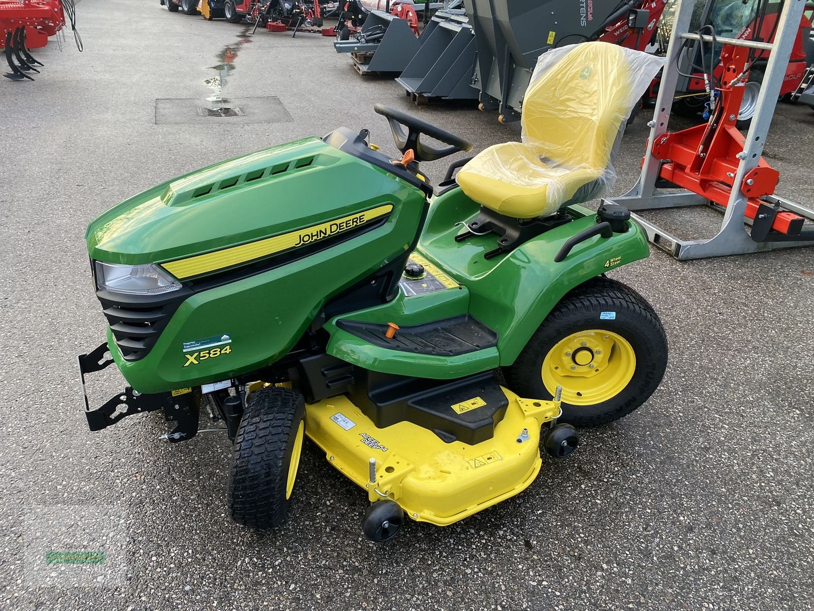 Rasentraktor typu John Deere X584, Gebrauchtmaschine v Wartberg (Obrázek 1)