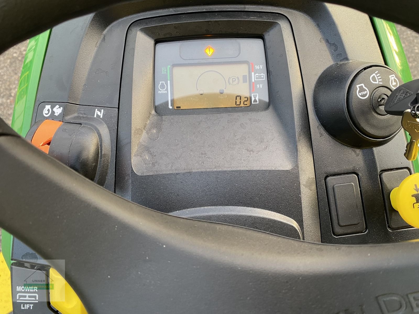 Rasentraktor typu John Deere X584, Gebrauchtmaschine v Wartberg (Obrázek 4)