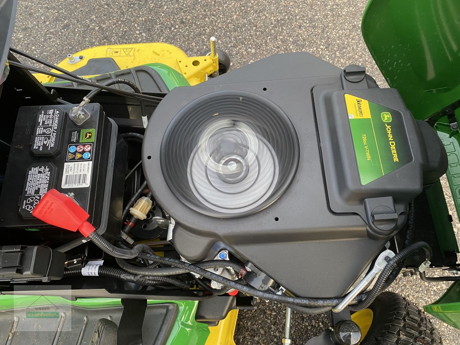 Rasentraktor typu John Deere X584, Gebrauchtmaschine v Wartberg (Obrázek 5)