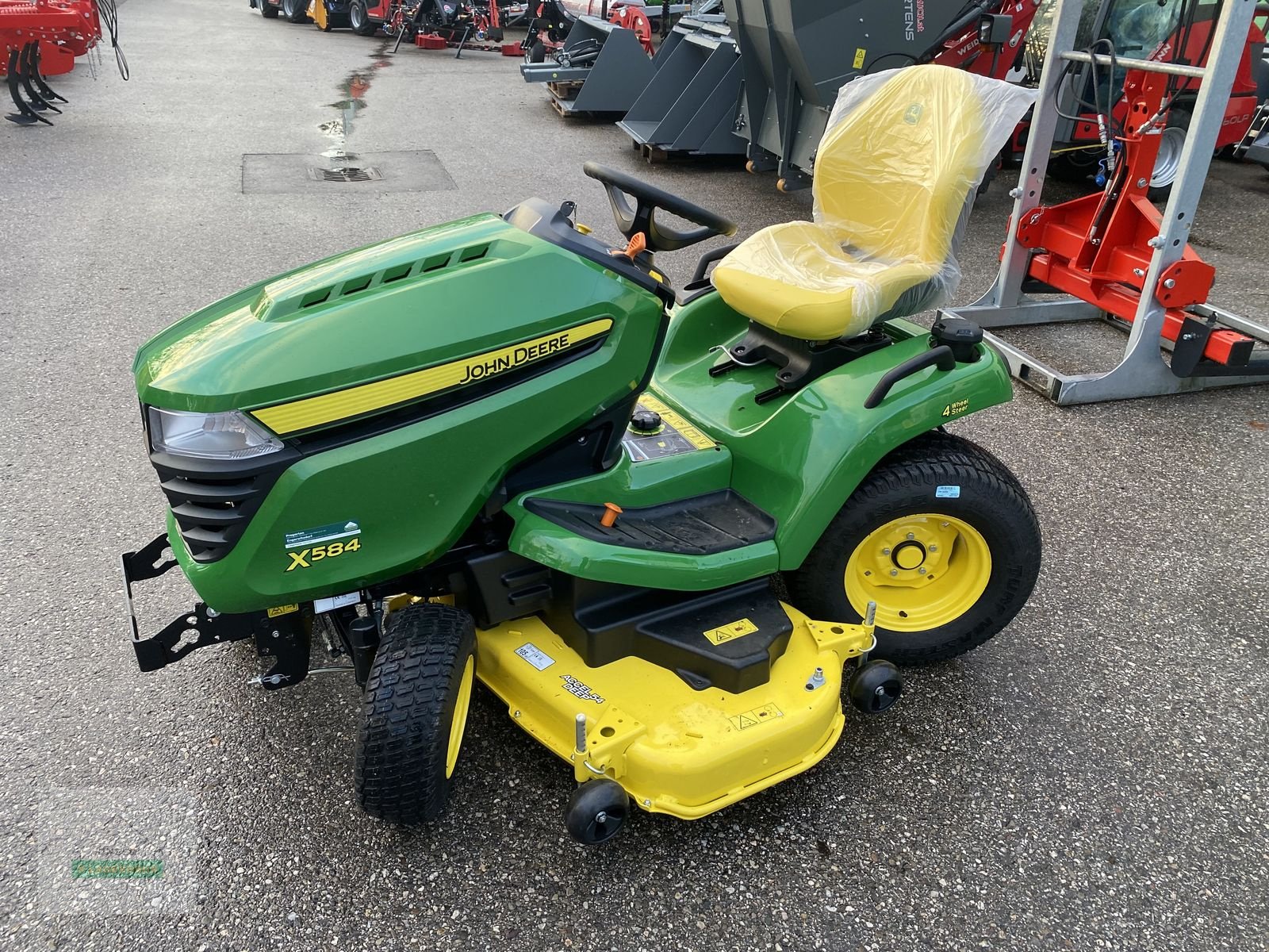 Rasentraktor typu John Deere X584, Gebrauchtmaschine v Wartberg (Obrázek 2)