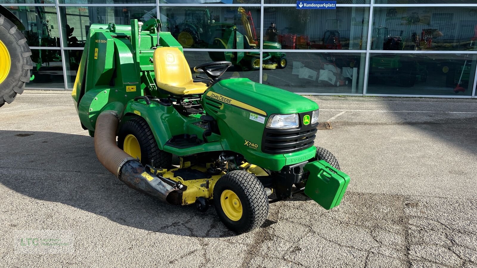 Rasentraktor tip John Deere X740, Gebrauchtmaschine in Herzogenburg (Poză 2)