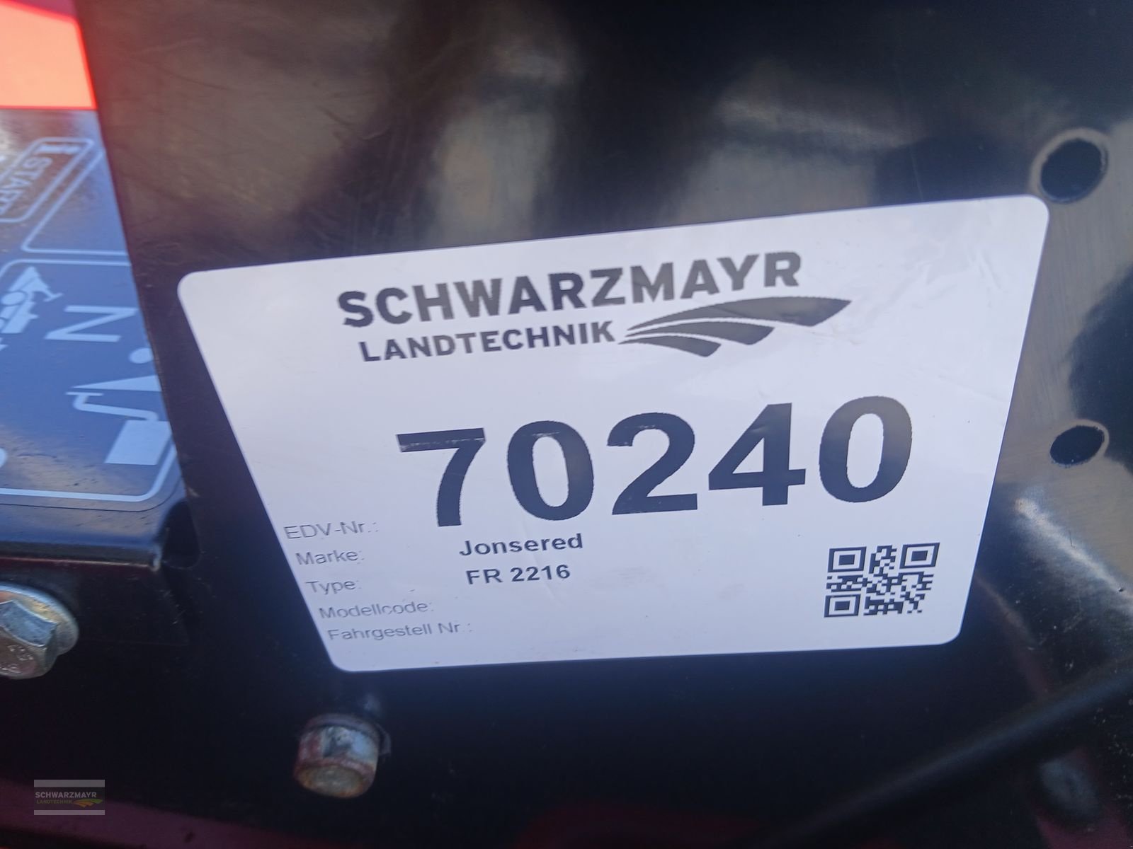 Rasentraktor typu Jonsered FR 2216, Gebrauchtmaschine v Aurolzmünster (Obrázek 10)