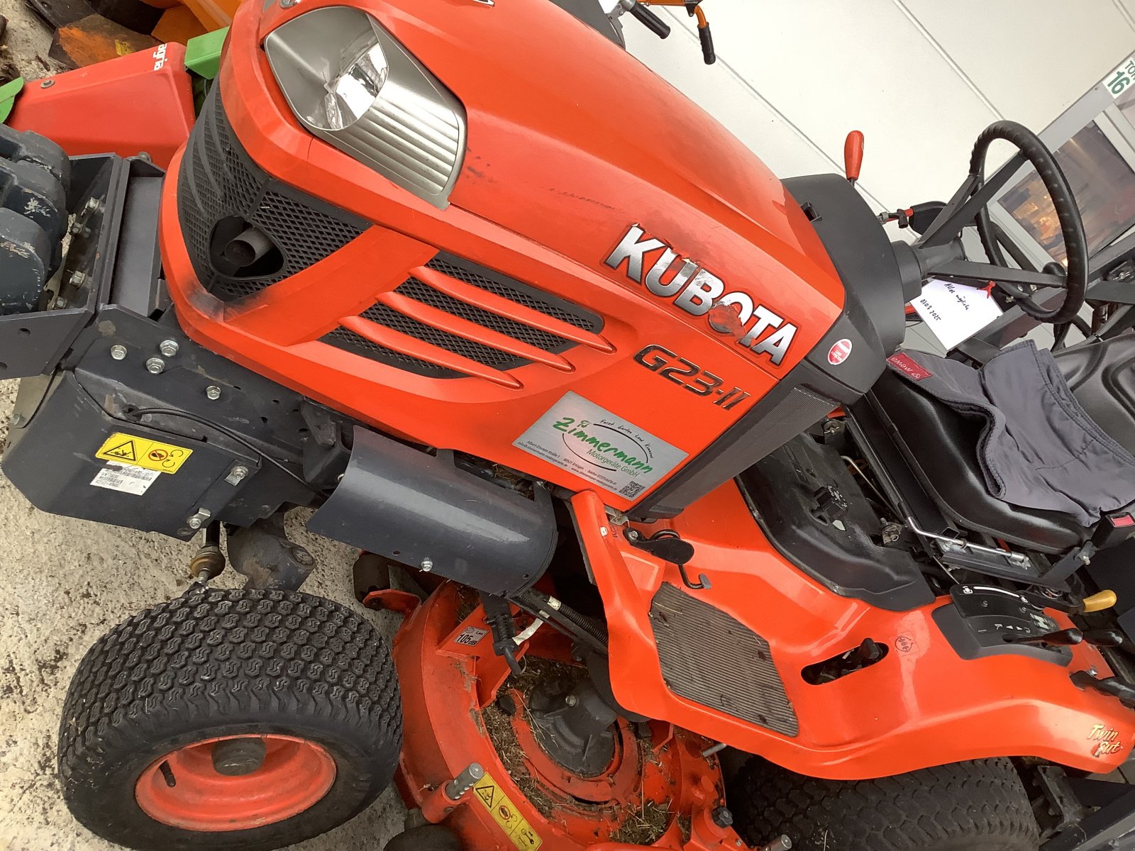 Rasentraktor typu Kubota G 23 II, Gebrauchtmaschine v Ertingen (Obrázek 1)