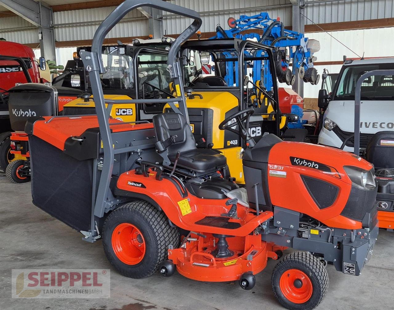 Rasentraktor des Typs Kubota G231 LD-48 PROFI-DIESEL-AUFSITZMÄHER, Neumaschine in Groß-Umstadt (Bild 3)