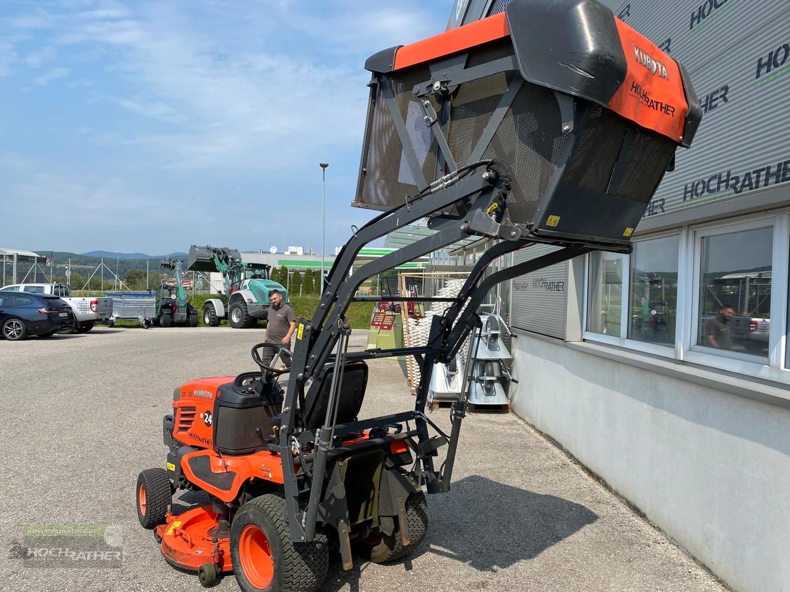 Rasentraktor typu Kubota G26 Hochentleerer, Gebrauchtmaschine v Kronstorf (Obrázek 14)