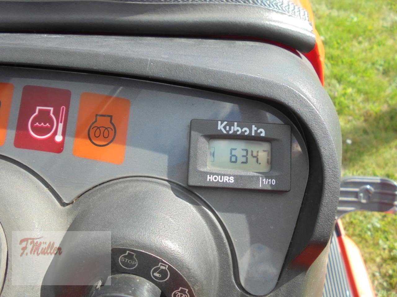 Rasentraktor typu Kubota GR 1600 II, Gebrauchtmaschine v Taaken (Obrázek 3)