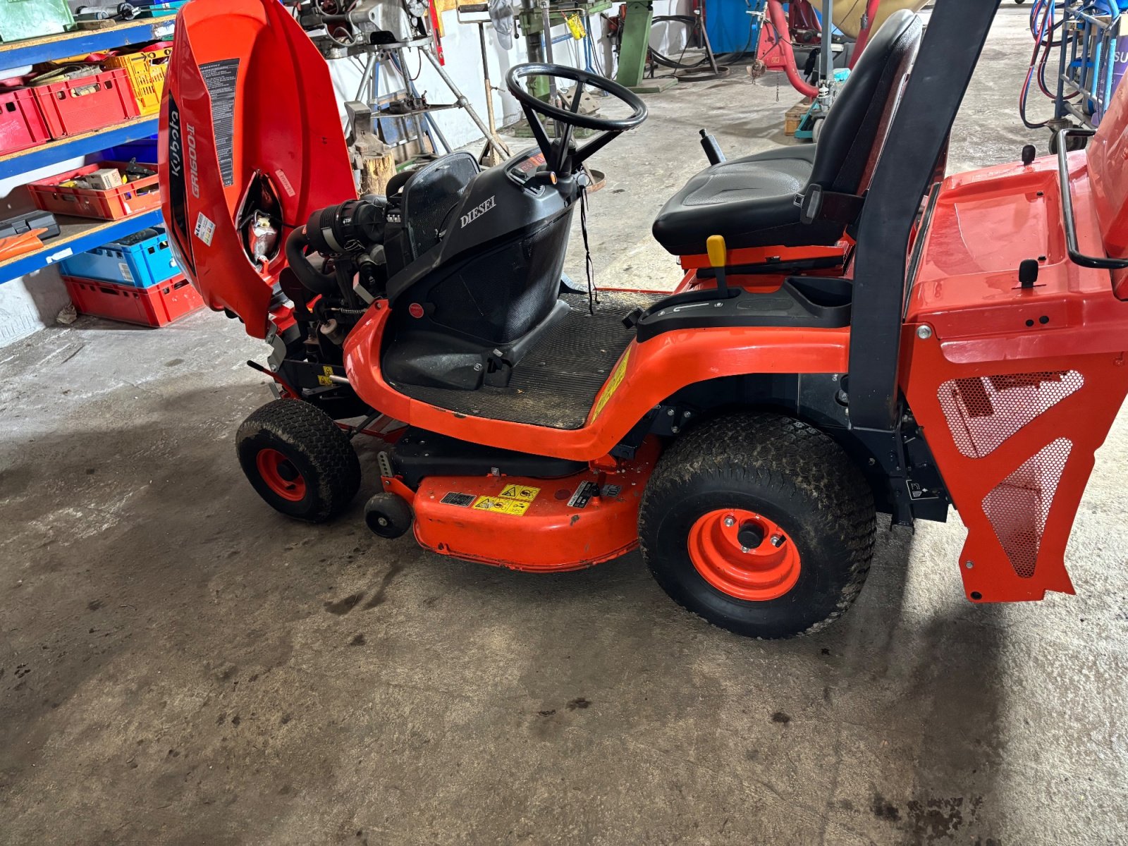 Rasentraktor типа Kubota GR 1600-II, Gebrauchtmaschine в Neuendettelsau (Фотография 2)