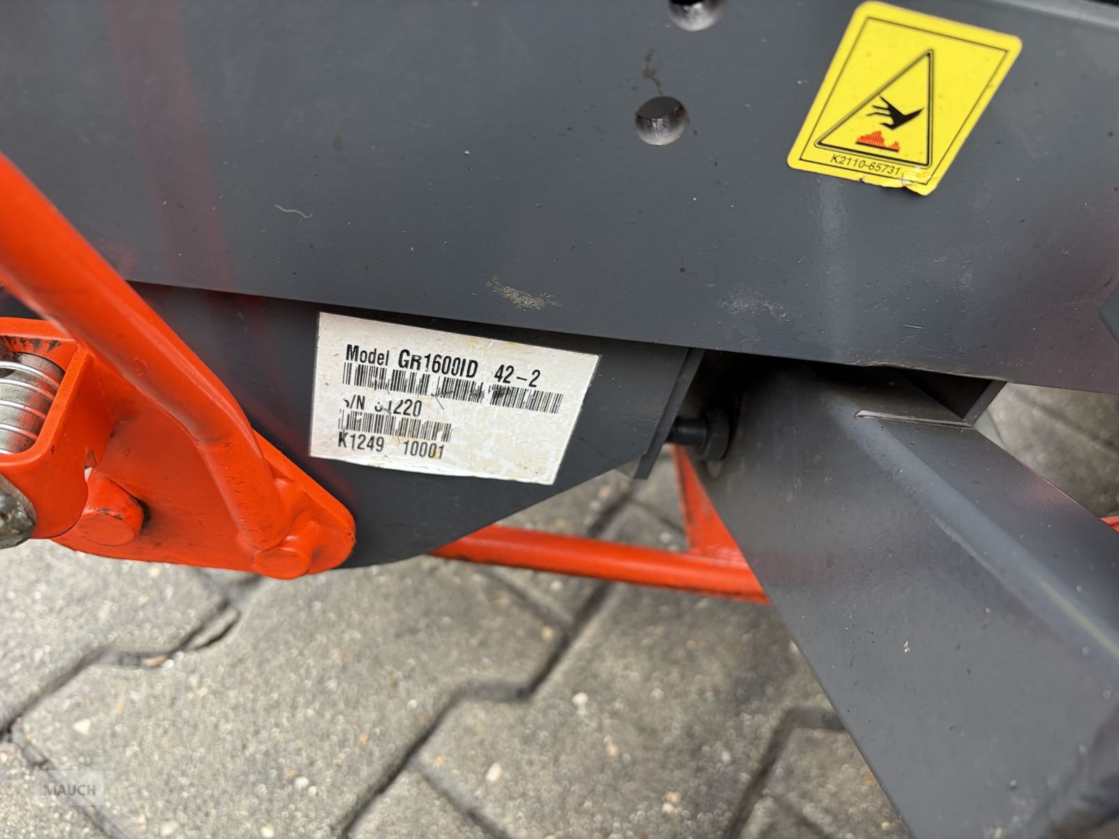 Rasentraktor typu Kubota GR 1600 nur 300h DIESEL, Gebrauchtmaschine v Burgkirchen (Obrázek 16)